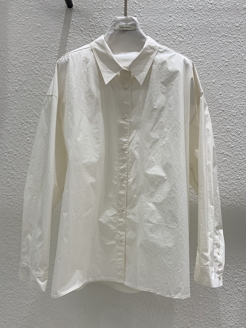 LUCY SALON韓國直郵女士新款真品時尚推薦休閑襯衫蕾絲衫LUCY SALON襯衫/蕾絲衫圖色1
