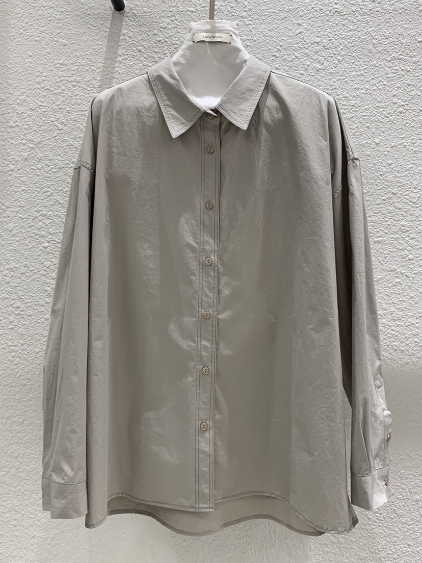 LUCY SALON韓國直郵女士新款真品時尚推薦休閑襯衫蕾絲衫LUCY SALON襯衫/蕾絲衫圖色2