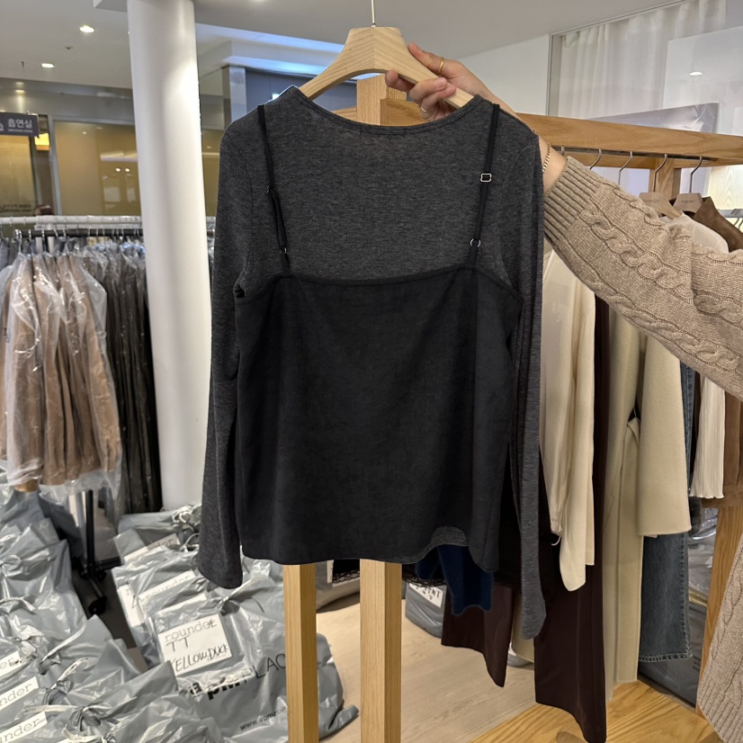 ROUNDER東大門實拍女裝新品人氣時尚真品吊帶背心不含內搭ROUNDER吊帶/背心