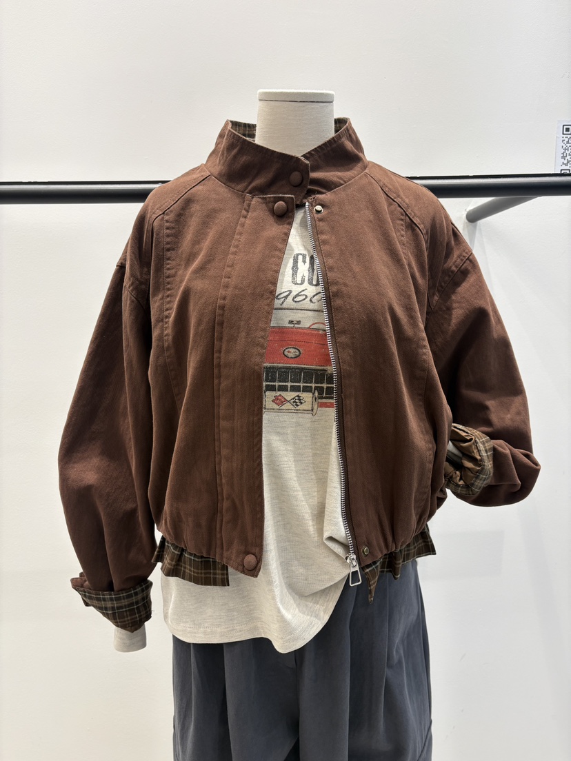 LAIVE東大門實拍女士新品休閑時尚真品推薦熱賣人氣夾克LAIVE夾克