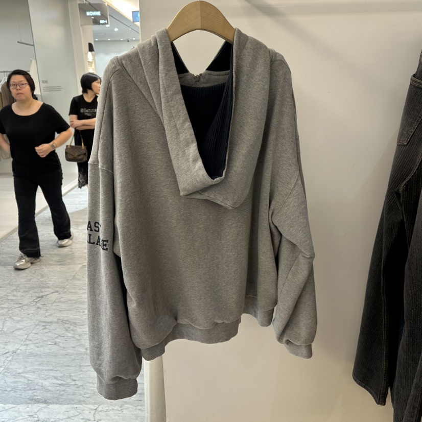 DE VENTI韓國代購女裝新款真品人氣推薦熱賣休閑衛衣拉鏈De VENTI衛衣