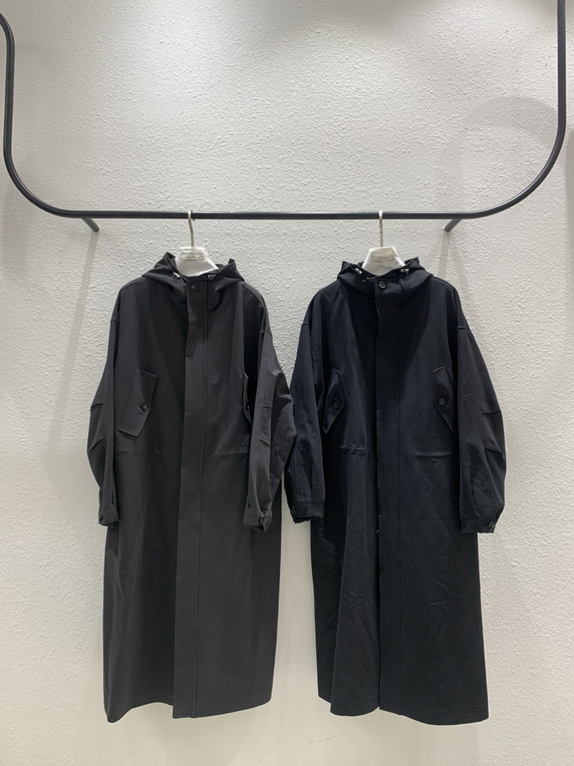 LUCY SALON韓國直郵女裝新品休閑人氣時尚真品推薦長款風衣LUCY SALON長款風衣