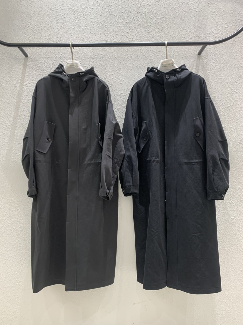 LUCY SALON韓國直郵女裝新品休閑人氣時尚真品推薦長款風衣LUCY SALON長款風衣