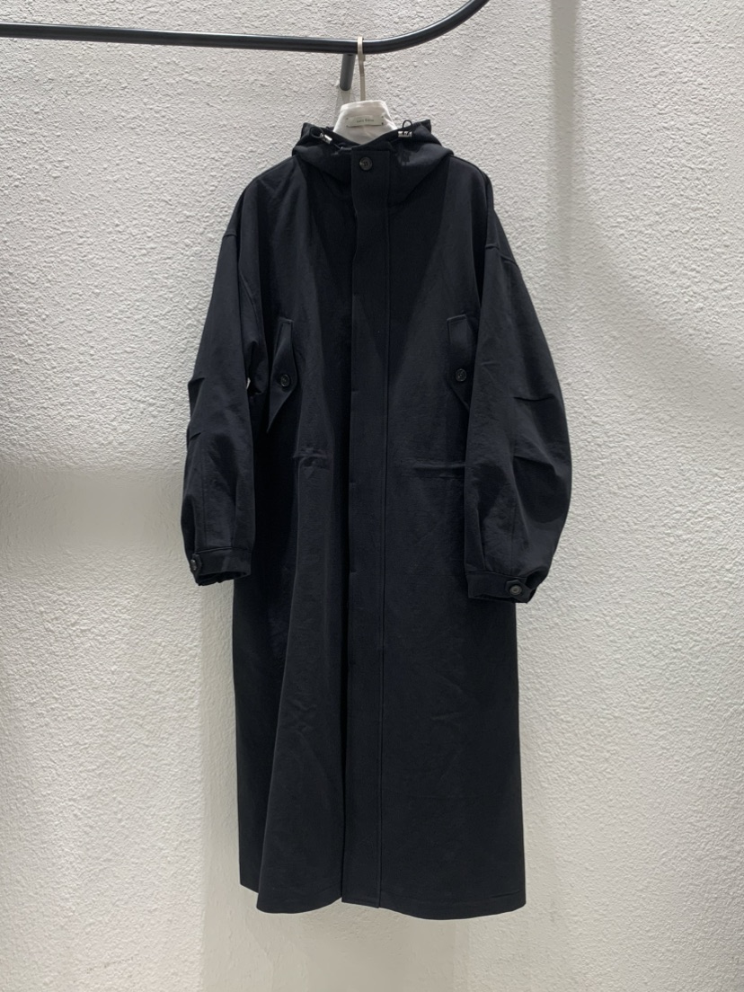 LUCY SALON韓國直郵女裝新品休閑人氣時尚真品推薦長款風衣LUCY SALON長款風衣圖色2黑色