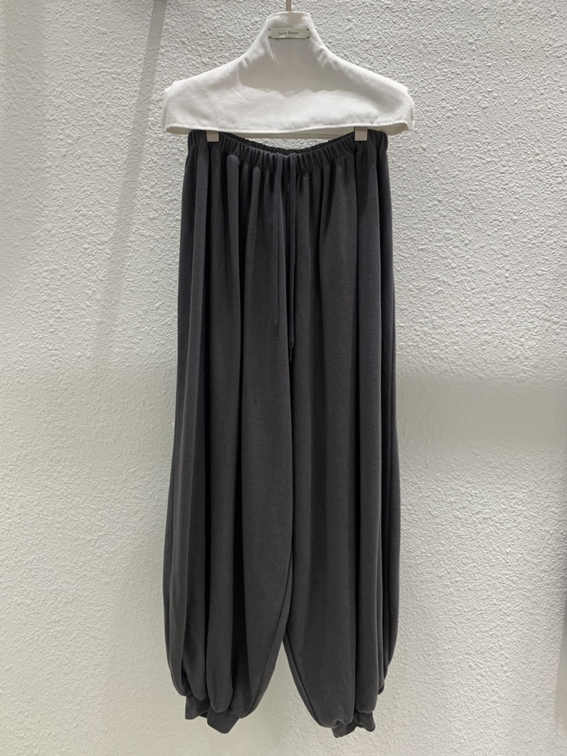LUCY SALON韓國直郵女士新款人氣真品時尚休閑推薦休閑褲LUCY SALON休閑褲圖色2墨色