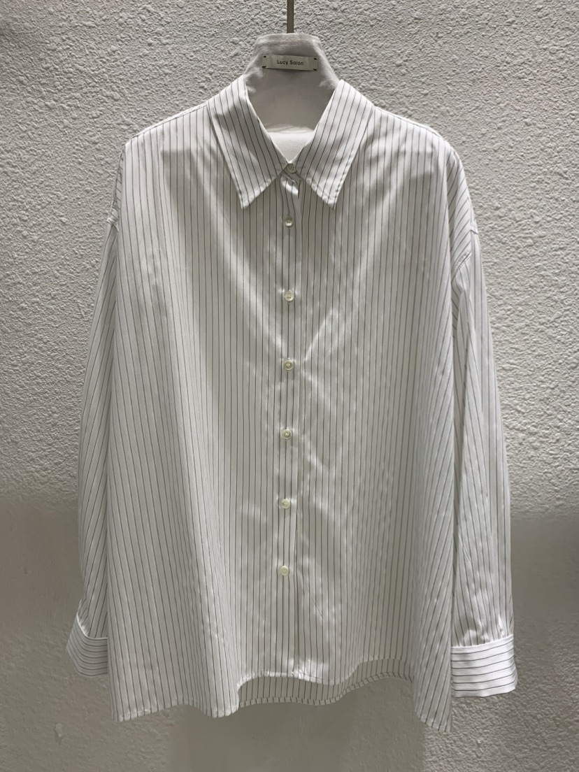 LUCY SALON韓國代購女裝新品人氣推薦熱賣休閑襯衫蕾絲衫LUCY SALON襯衫/蕾絲衫圖色1