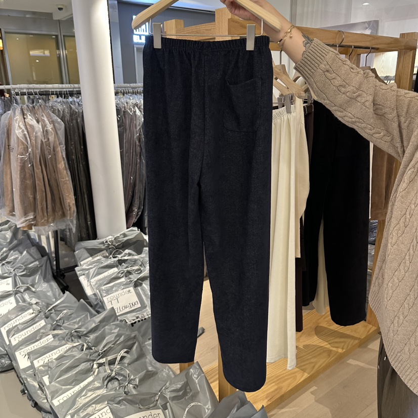 ROUNDER東大門實拍女裝新品人氣熱賣推薦時尚真品休閑休閑褲ROUNDER休閑褲