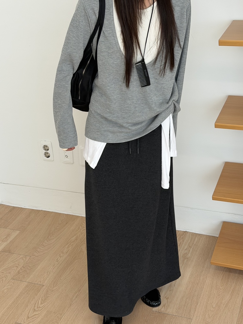 RIVER RAIN東大門直郵女裝新品推薦時尚休閑人氣熱賣長裙RIVER RAIN長裙