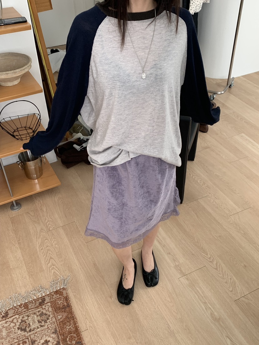 RIVER RAIN東大門實拍女士新款休閑推薦長袖T恤插肩寬松RIVER RAIN長袖T恤