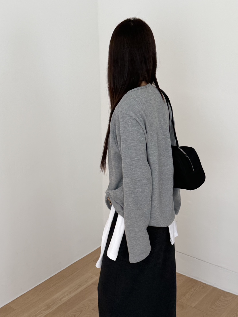 RIVER RAIN韓國直郵女士新款真品休閑推薦長袖T恤不含內搭RIVER RAIN長袖T恤