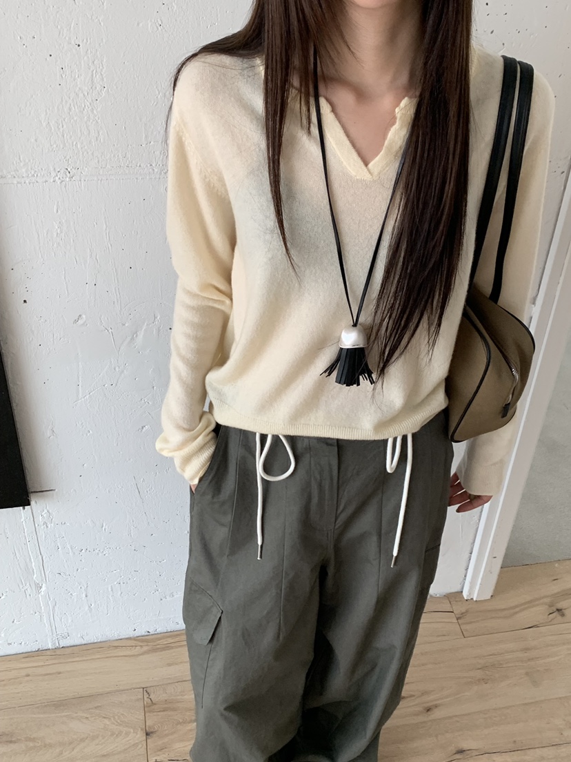 RIVER RAIN韓國代購女士新品時尚真品推薦熱賣休閑針織衫RIVER RAIN針織衫