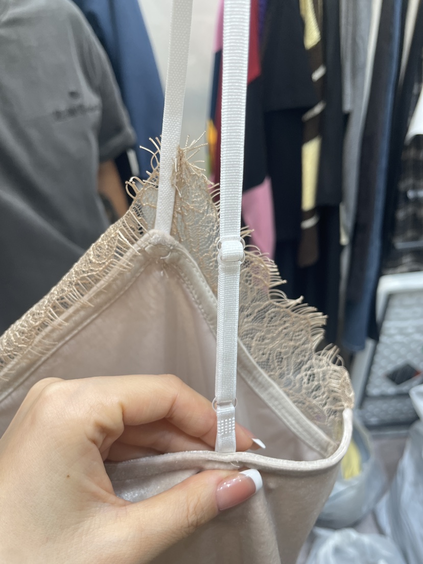 DELIGHT東大門代購女士新品推薦休閑吊帶背心蕾絲絲絨無袖DELIGHT吊帶/背心
