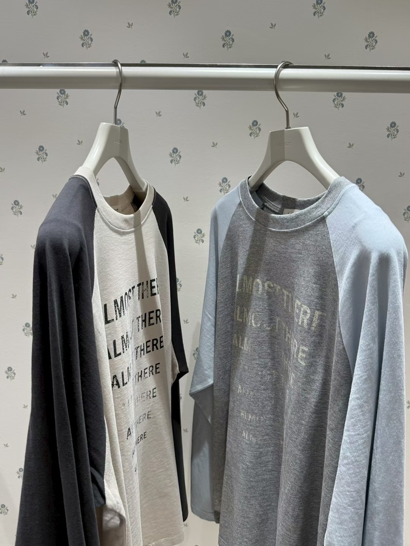 LOEEDIT韓國代購女裝新款真品推薦時尚熱賣休閑人氣長袖T恤LOEEDIT長袖T恤