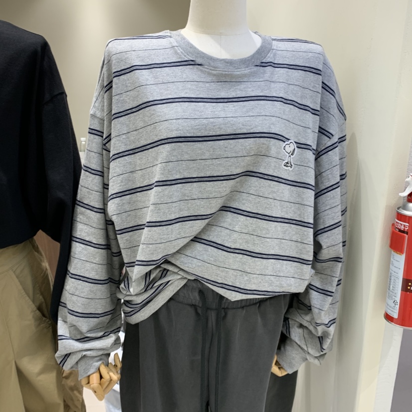 VANTA東大門代購女士新款熱賣時尚推薦真品長袖T恤史努比VANTA長袖T恤圖色4