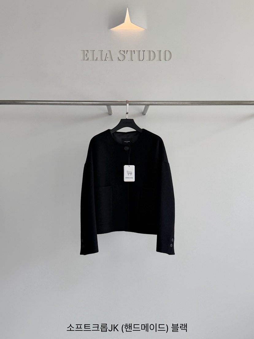 ELIA東大門實拍女士新品人氣休閑熱賣時尚推薦真品夾克ELIA STUDIO夾克圖色3