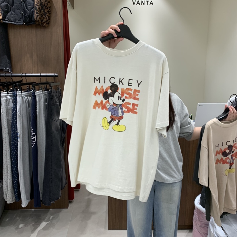VANTA東大門實拍女士新品時尚推薦休閑熱賣人氣真品T恤VANTAT恤圖色1