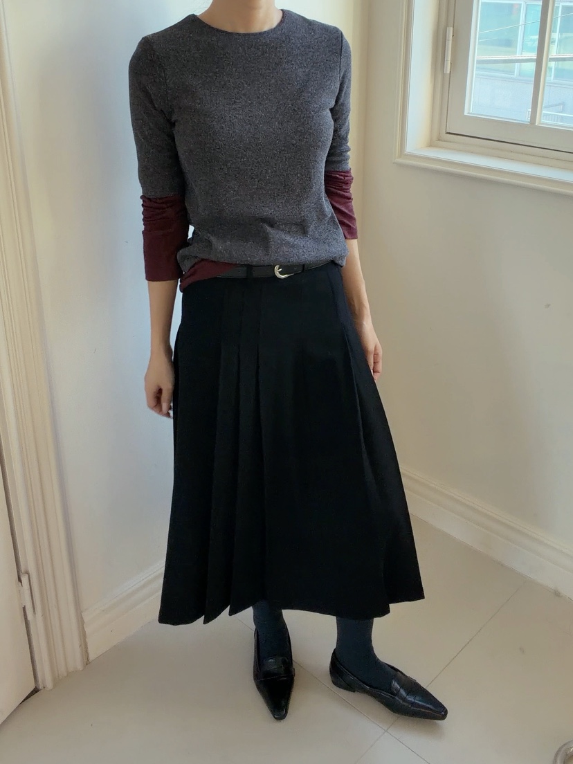 ELIA韓國代購女士新款時尚休閑熱賣推薦人氣真品長裙ELIA STUDIO長裙