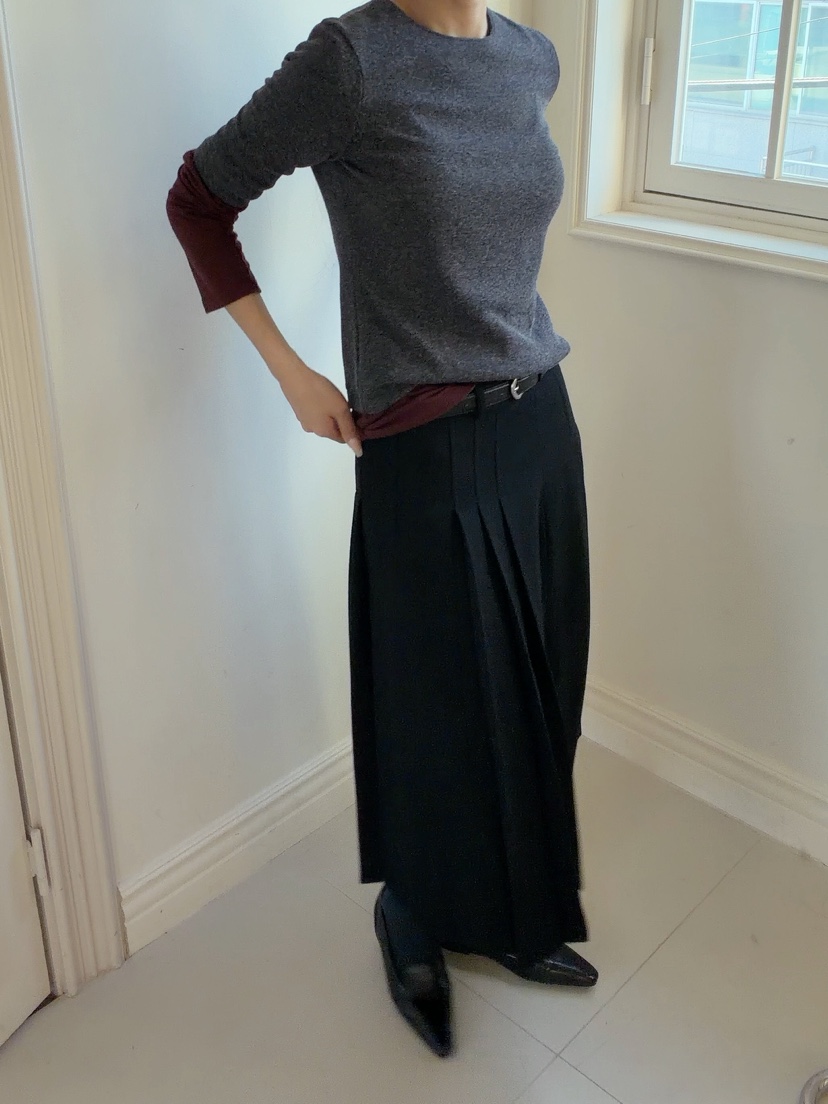 ELIA韓國代購女士新款時尚休閑熱賣推薦人氣真品長裙ELIA STUDIO長裙