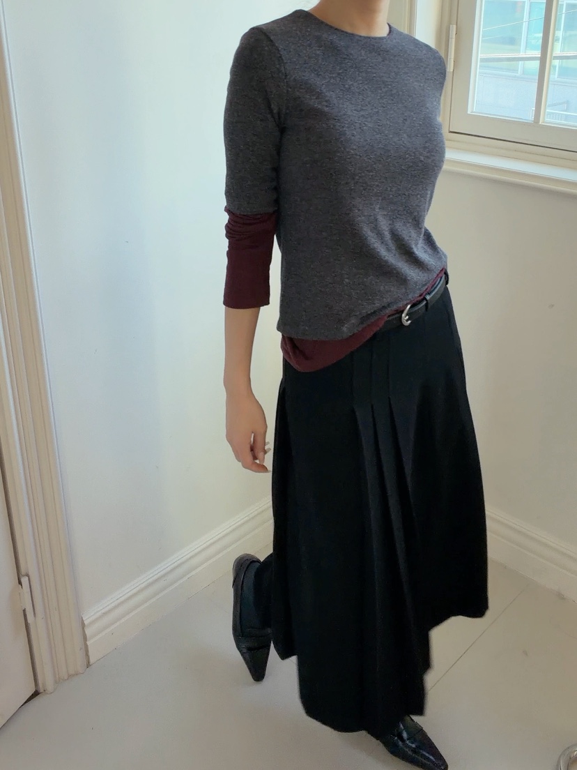 ELIA韓國代購女士新款時尚休閑熱賣推薦人氣真品長裙ELIA STUDIO長裙