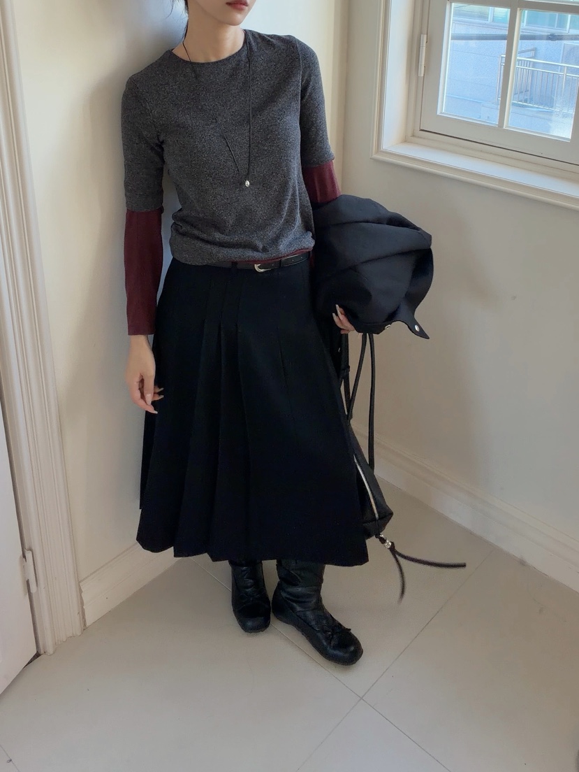 ELIA韓國代購女士新款時尚休閑熱賣推薦人氣真品長裙ELIA STUDIO長裙