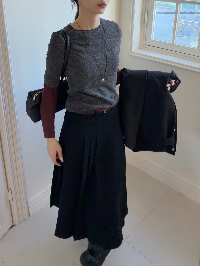 ELIA韓國代購女士新款時尚休閑熱賣推薦人氣真品長裙ELIA STUDIO長裙