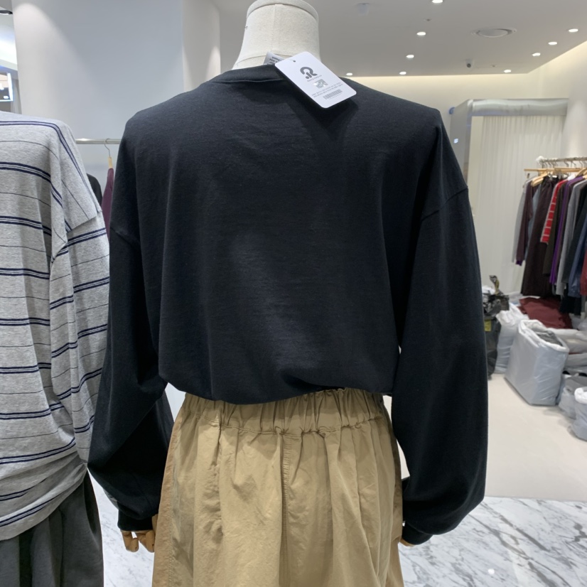 VANTA韓國代購女裝新品熱賣休閑真品人氣推薦時尚長袖T恤VANTA長袖T恤