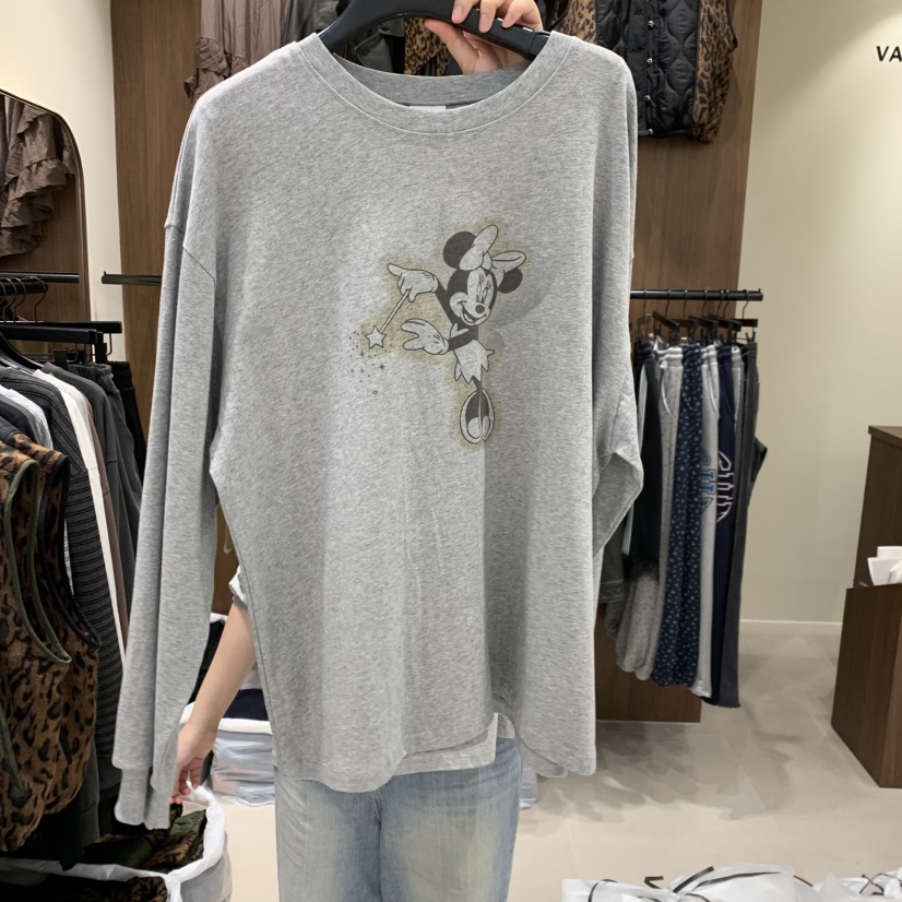 VANTA韓國代購女裝新品熱賣休閑真品人氣推薦時尚長袖T恤VANTA長袖T恤圖色2