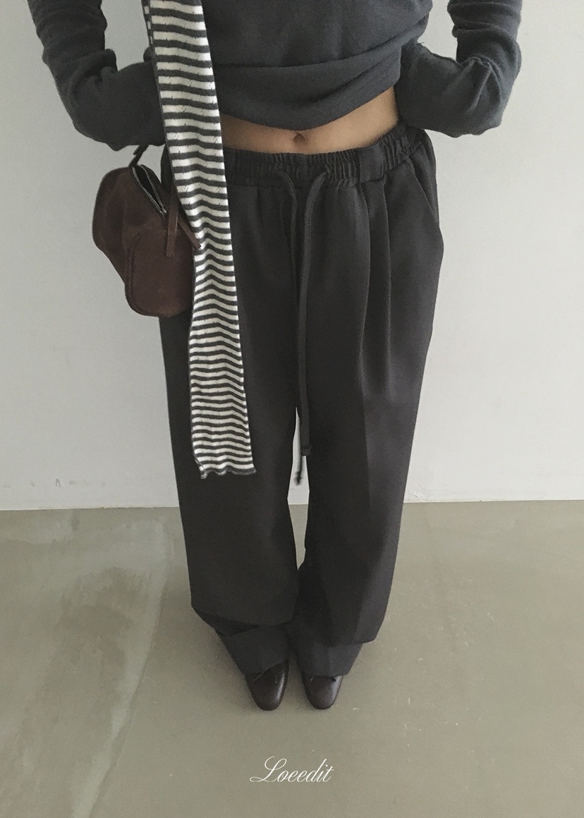LOEEDIT東大門直郵女士新款時尚推薦人氣熱賣真品休閑休閑褲LOEEDIT休閑褲
