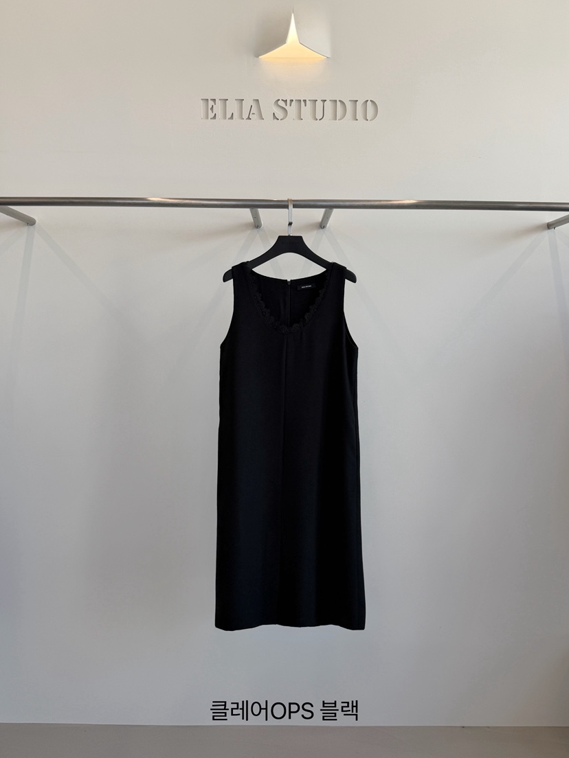 ELIA韓國直郵女士新款時尚熱賣人氣休閑真品推薦連衣裙OPSELIA STUDIO連衣裙圖色2黑色