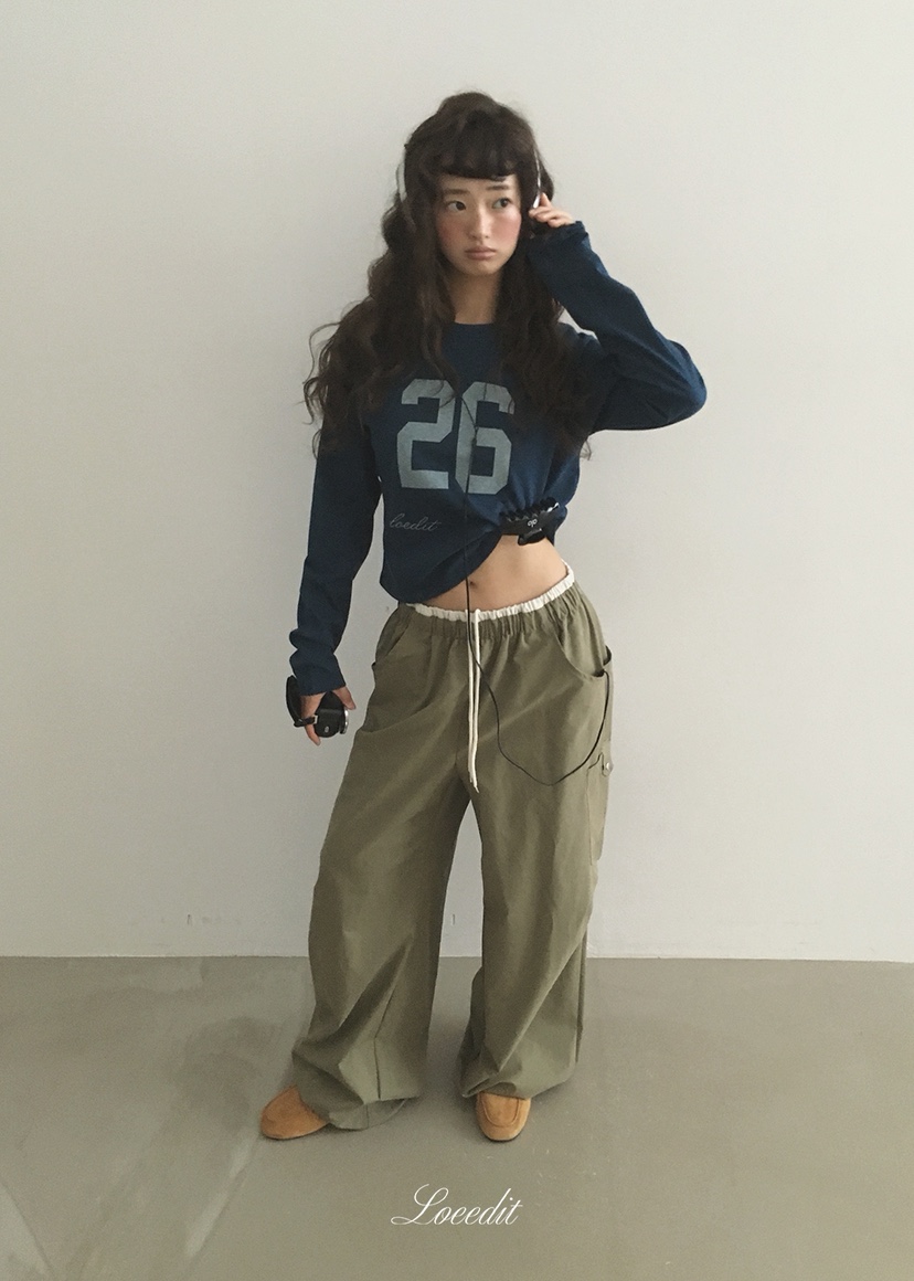 LOEEDIT東大門直郵女裝新品人氣休閑推薦時尚熱賣真品休閑褲LOEEDIT休閑褲