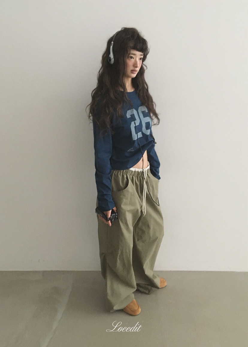 LOEEDIT東大門直郵女裝新品人氣休閑推薦時尚熱賣真品休閑褲LOEEDIT休閑褲