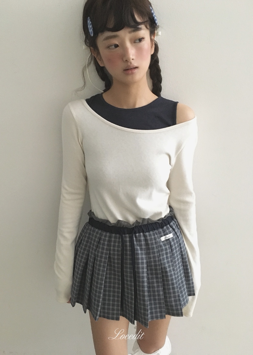 LOEEDIT東大門代購女裝新款人氣休閑時尚熱賣真品長袖T恤LOEEDIT長袖T恤