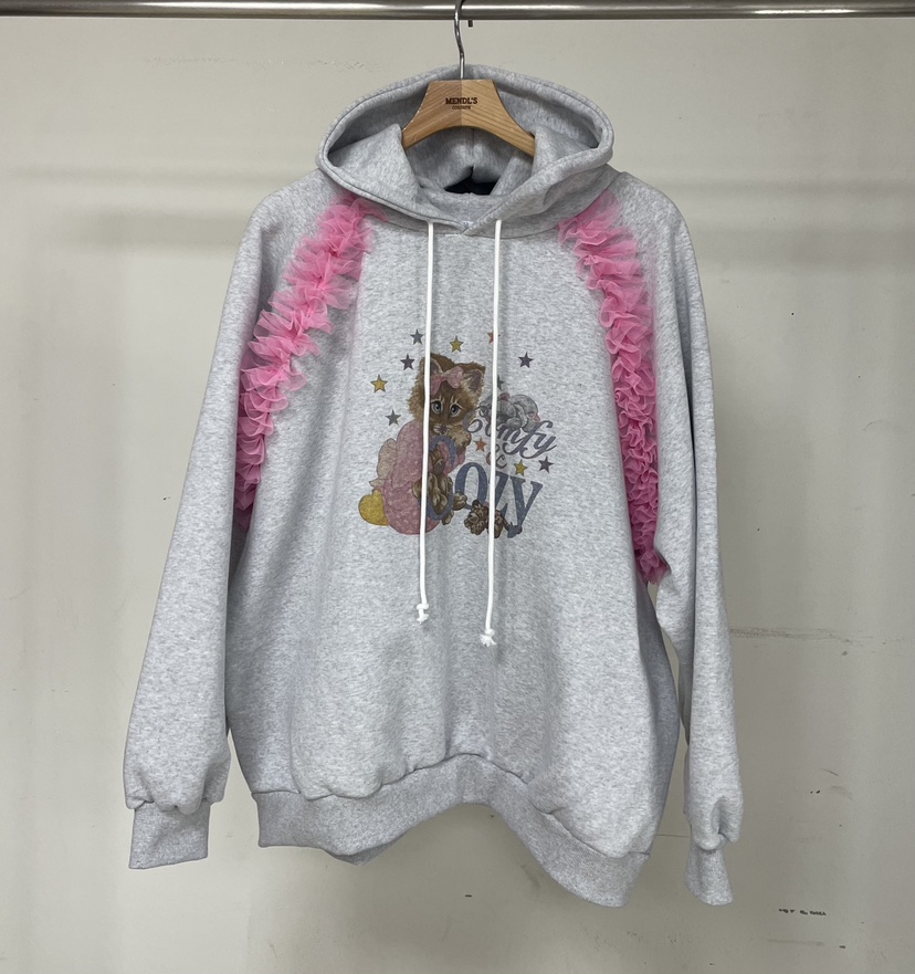MENDL S東大門直郵女裝新款熱賣推薦人氣真品衛衣荷葉邊MENDL S衛衣圖色1