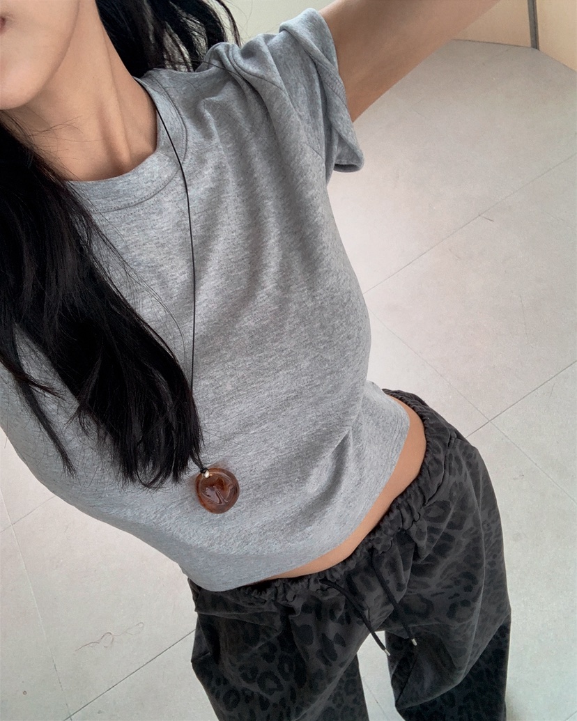 LIVE AID-P東大門實拍女裝新款熱賣休閑人氣時尚推薦T恤LIVE AID-PT恤