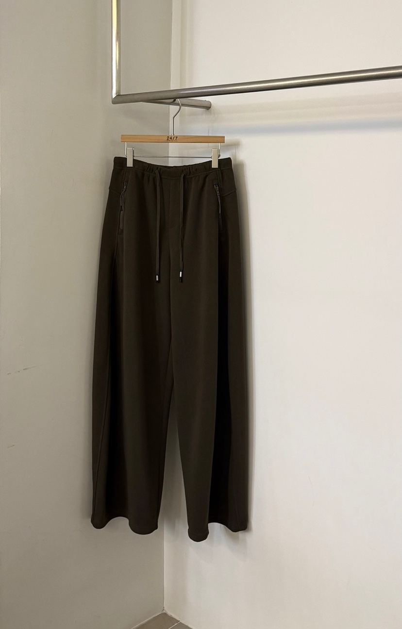 TWENTY FOUR SEVEN24-7東大門代購女裝新品推薦休閑褲TEWNTY FOUR SEVEN24-7休閑褲圖色3墨綠