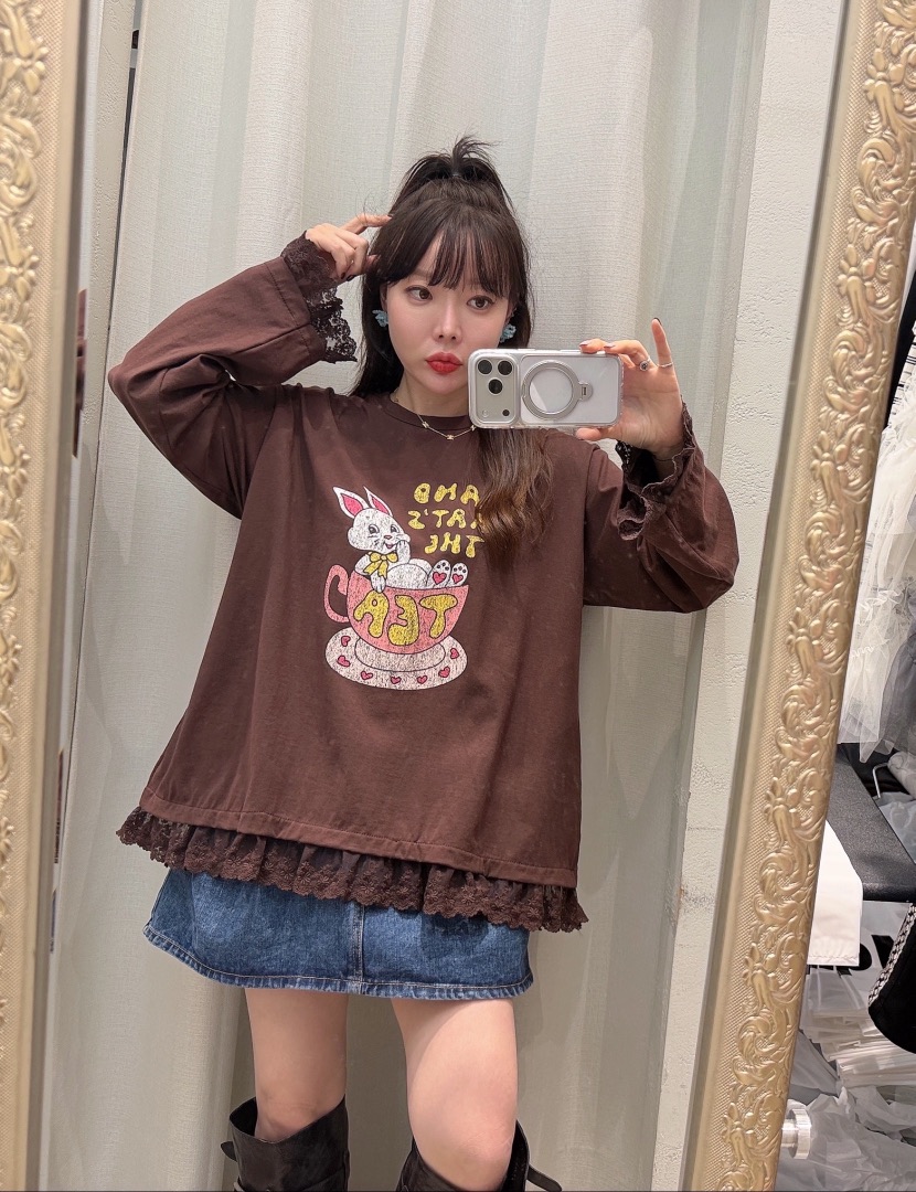 LOVABLE-L東大門直郵女裝新品人氣職業真品時尚休閑衛衣LOVABLE衛衣