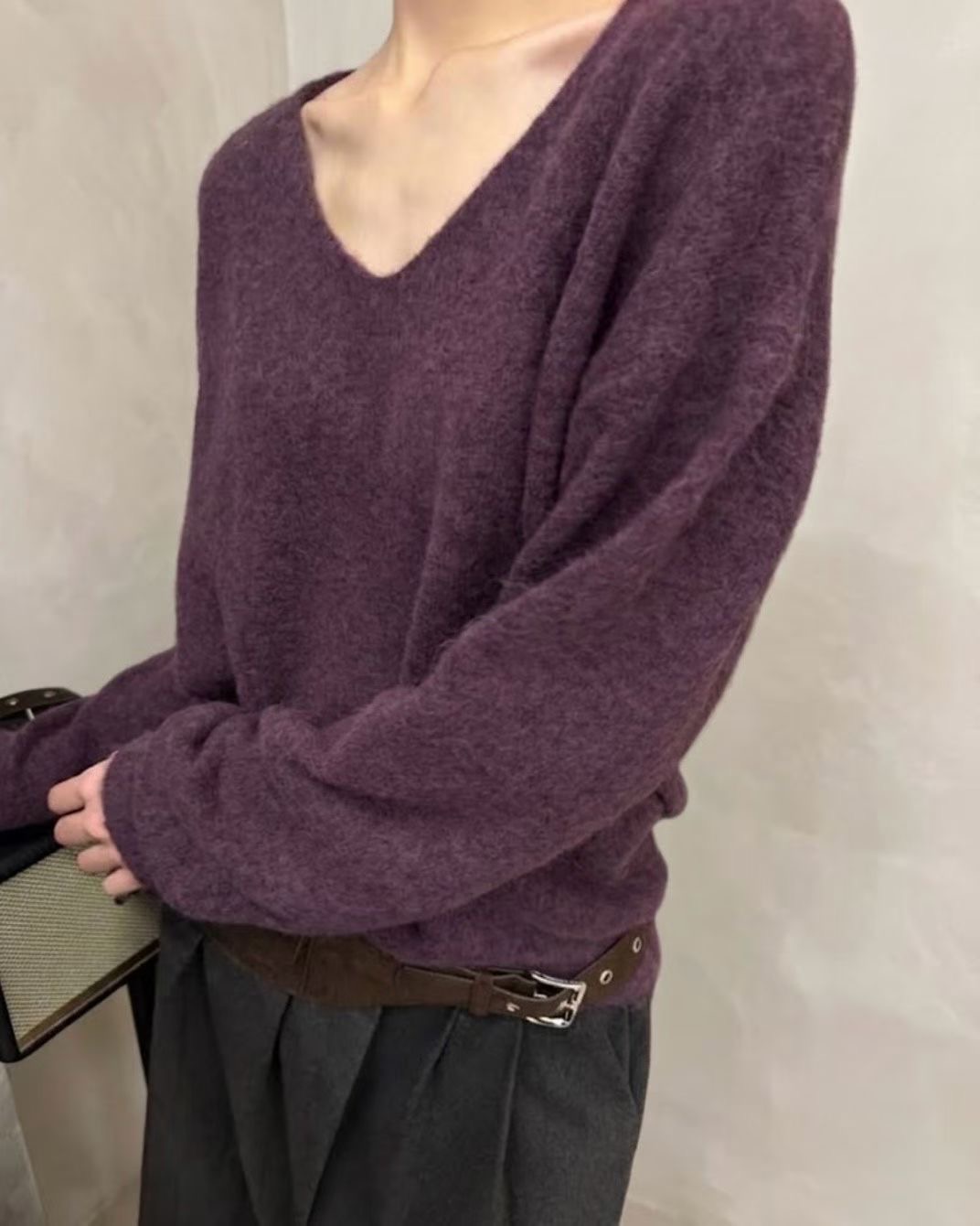 FAVERT東大門代購女裝新款休閑人氣推薦時尚職業針織衫不含FAVERT針織衫圖色2