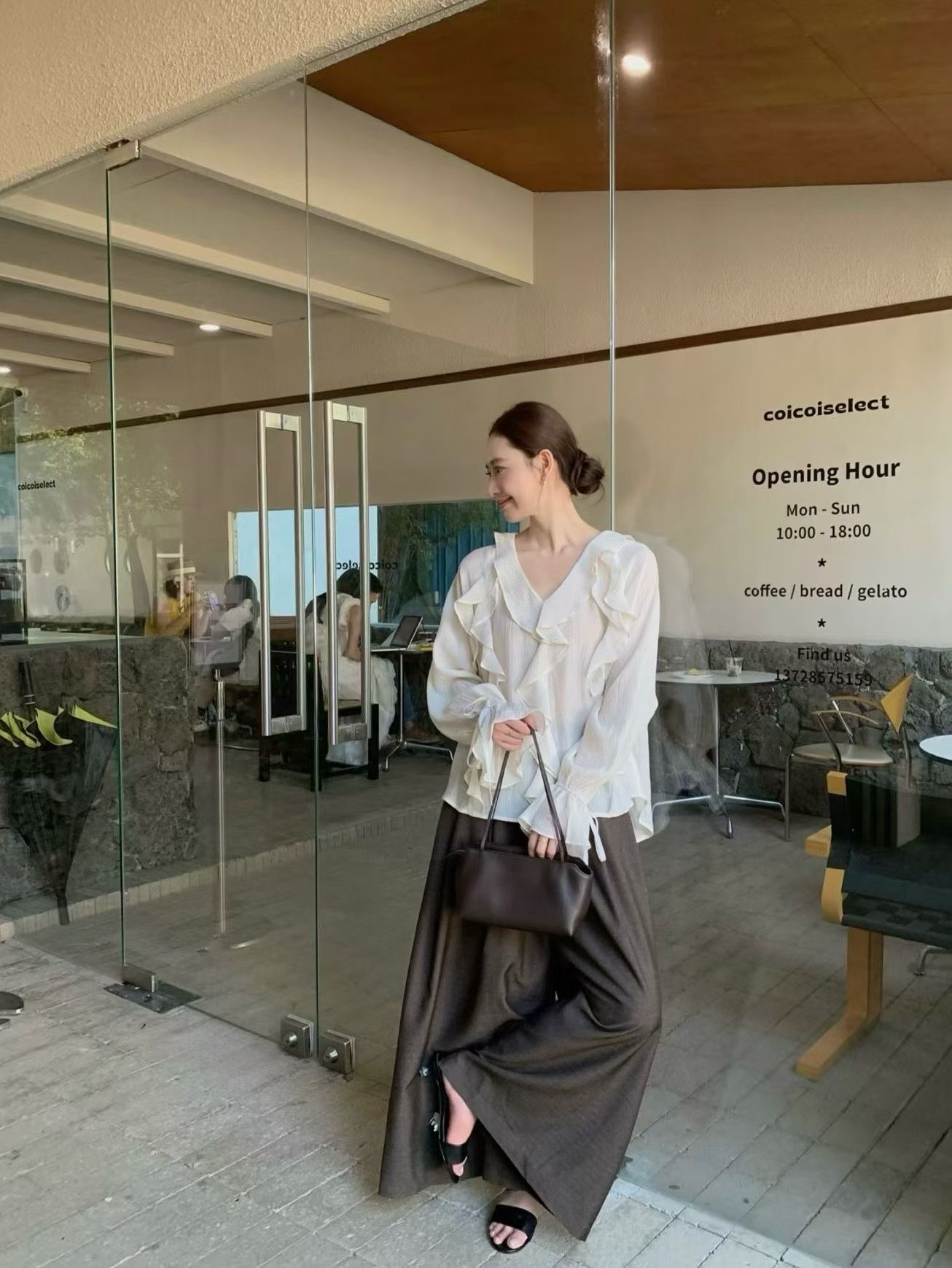 FAVERT東大門代購女士新款真品時尚人氣休閑職業襯衫蕾絲衫FAVERT襯衫/蕾絲衫