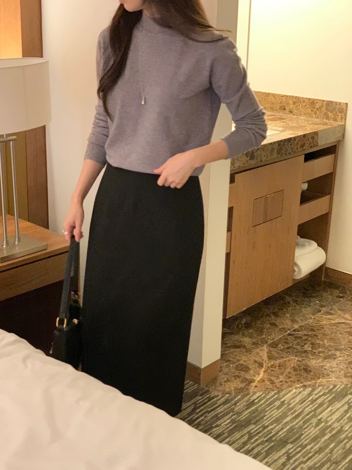 HACKER東大門實拍女裝新品職業時尚人氣休閑推薦針織衫半領HACKER-2件起針織衫