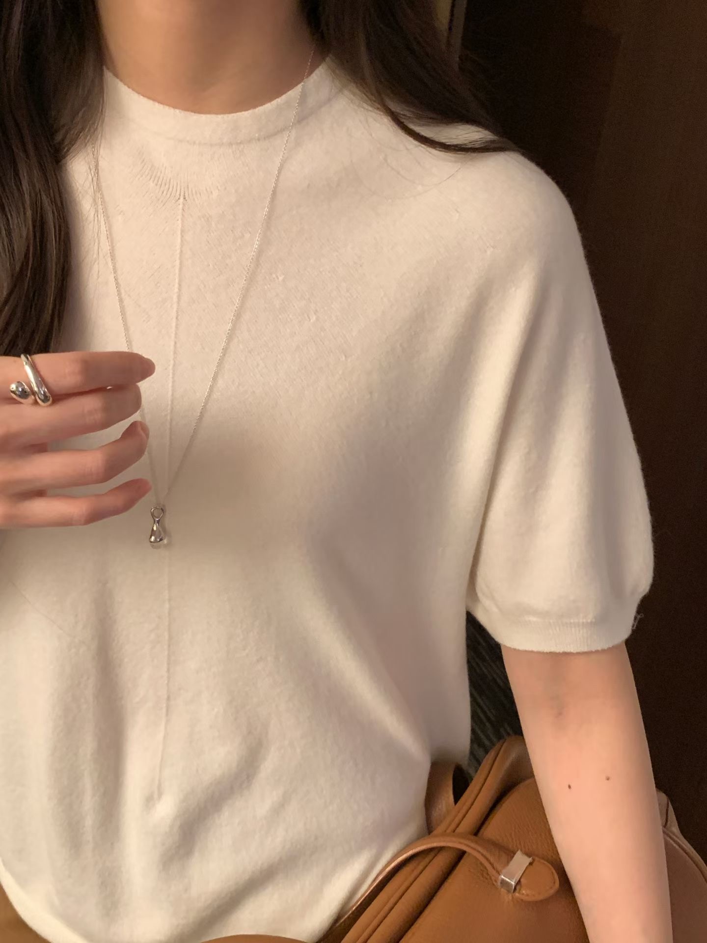 HACKER韓國直郵女裝新品時尚職業休閑真品人氣推薦針織衫HACKER-2件起針織衫