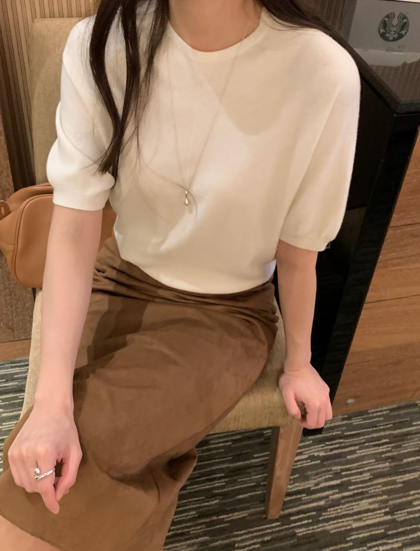 HACKER韓國直郵女裝新品時尚職業休閑真品人氣推薦針織衫HACKER-2件起針織衫圖色1