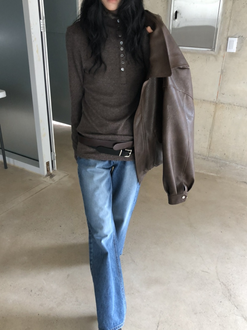 MOVENNE韓國直郵女裝新品時尚人氣真品休閑推薦牛仔褲喇叭MOVENNE牛仔褲