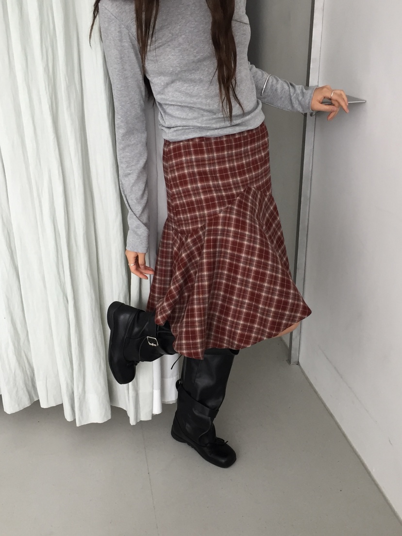 ACORN東大門直郵女士新品熱賣真品時尚休閑人氣半身裙中短裙ACORN半身裙/中短裙