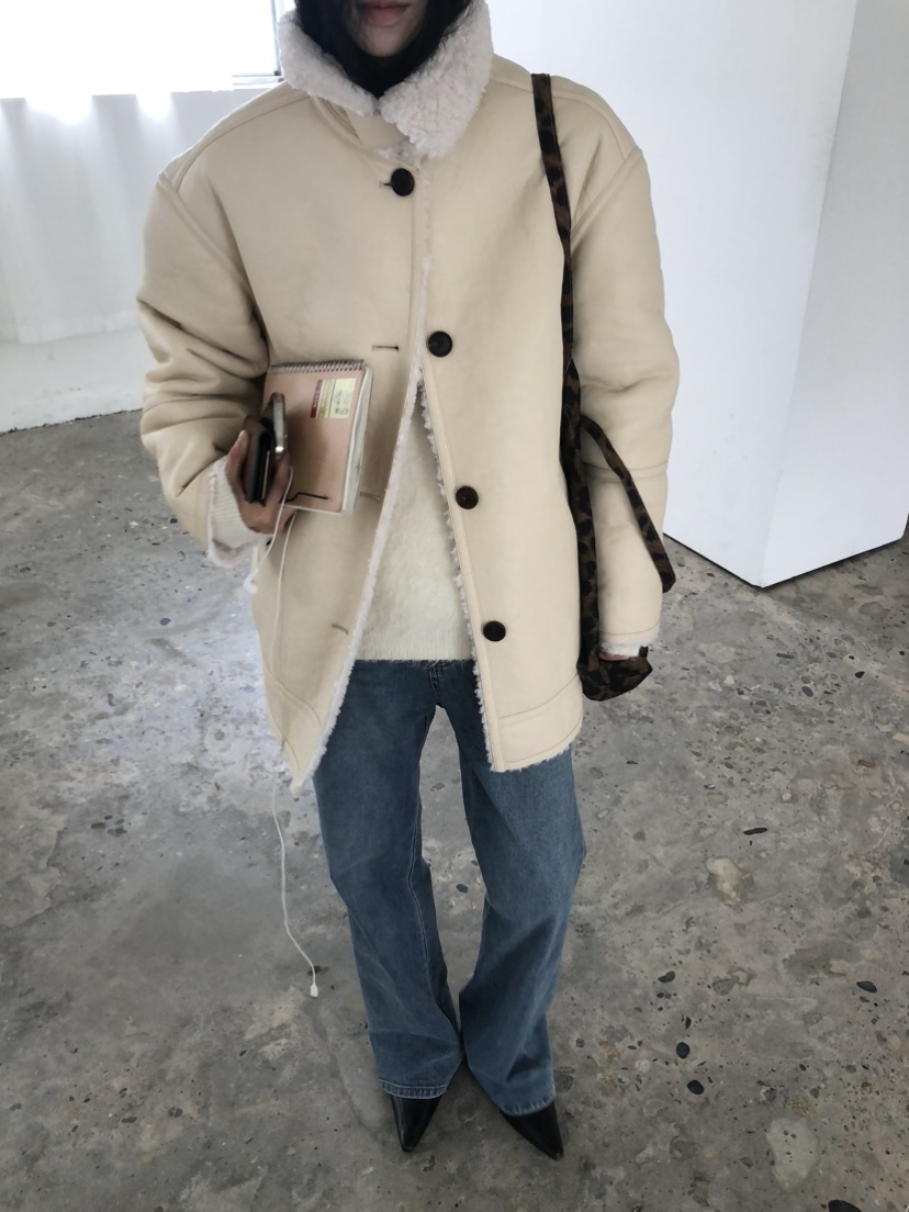 MOVENNE東大門實拍女士新款推薦人氣時尚真品休閑中長款大衣MOVENNE中長款大衣