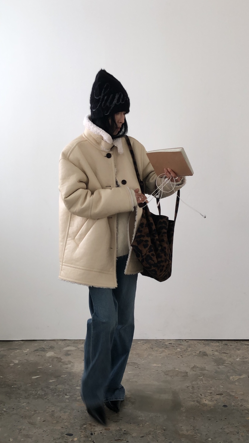 MOVENNE東大門實拍女士新款推薦人氣時尚真品休閑中長款大衣MOVENNE中長款大衣