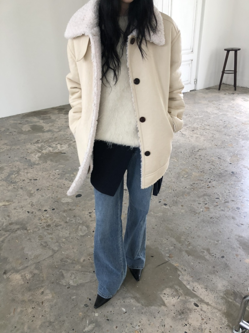 MOVENNE東大門實拍女士新款推薦人氣時尚真品休閑中長款大衣MOVENNE中長款大衣