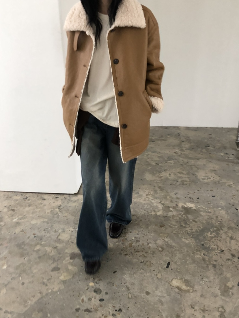 MOVENNE東大門實拍女士新款推薦人氣時尚真品休閑中長款大衣MOVENNE中長款大衣