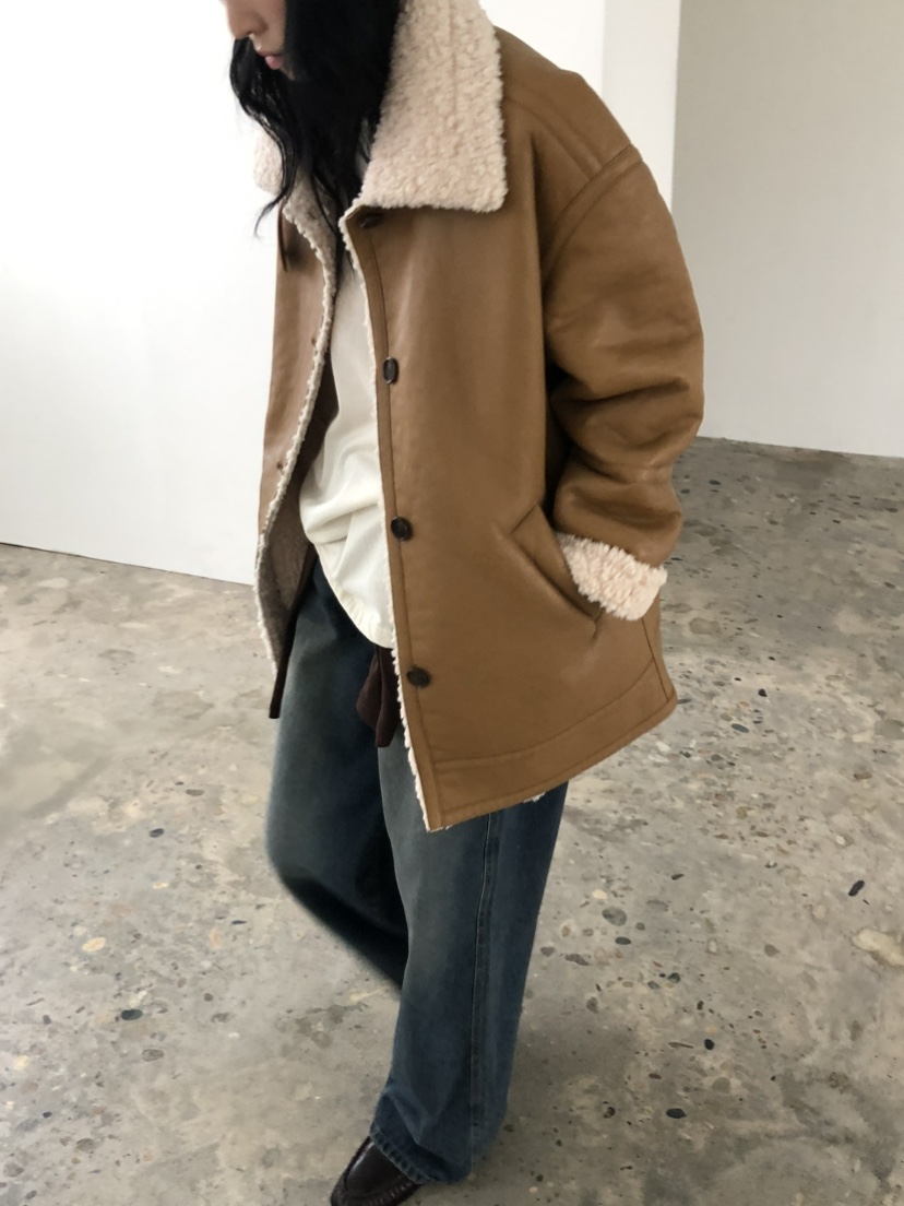 MOVENNE東大門實拍女士新款推薦人氣時尚真品休閑中長款大衣MOVENNE中長款大衣