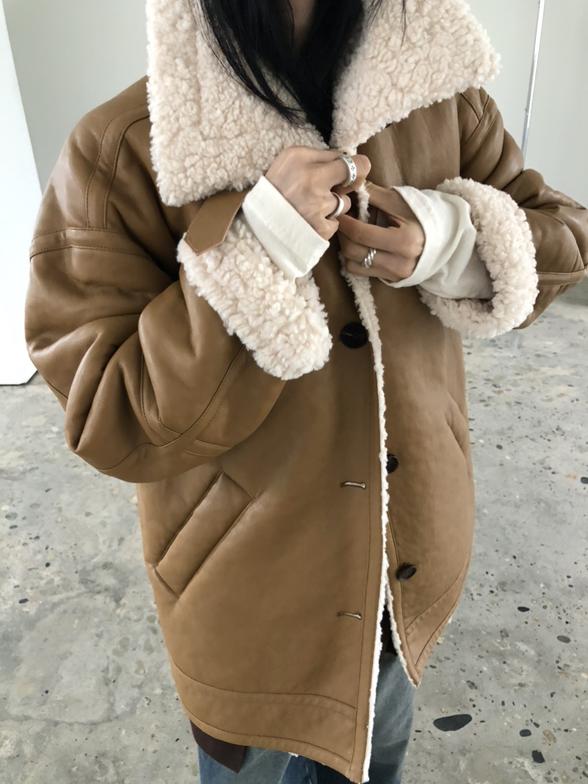 MOVENNE東大門實拍女士新款推薦人氣時尚真品休閑中長款大衣MOVENNE中長款大衣