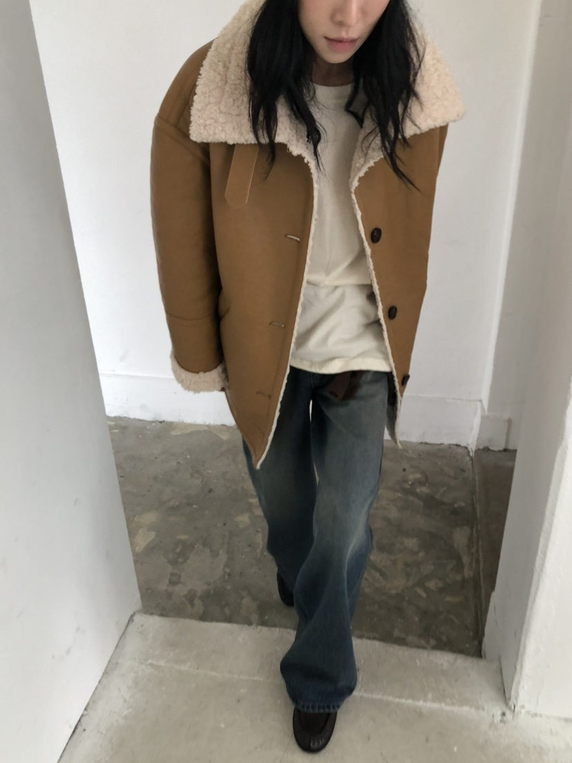 MOVENNE東大門實拍女士新款推薦人氣時尚真品休閑中長款大衣MOVENNE中長款大衣